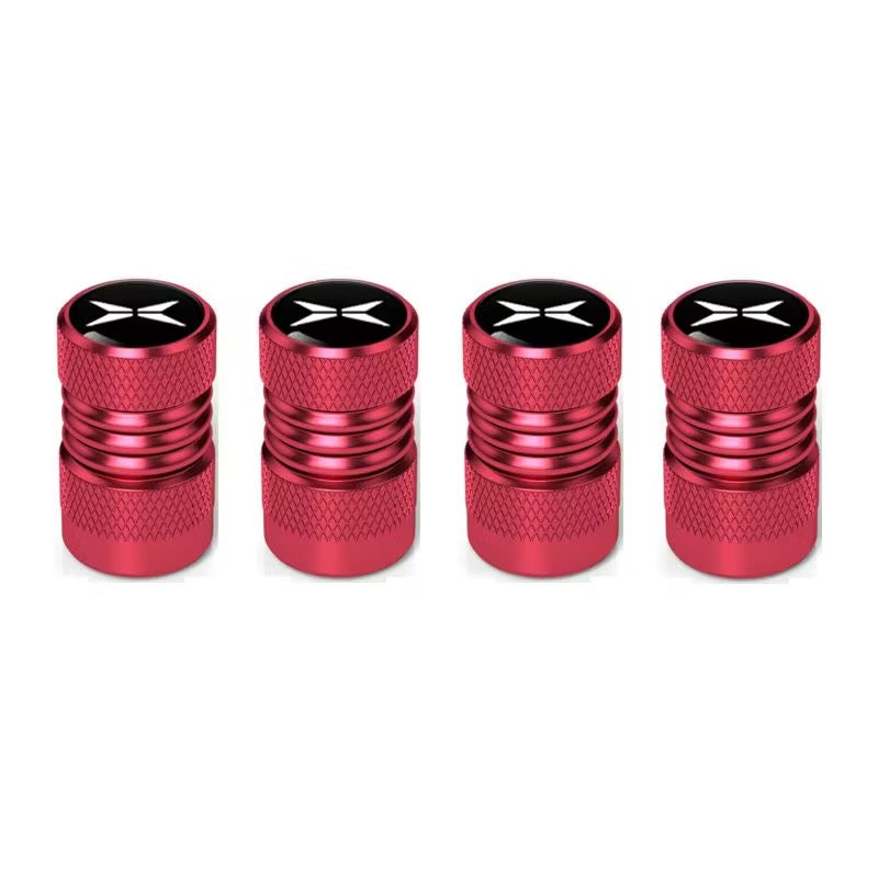 Aluminum Car Wheel Tire Valve Cap Covers for XPENG (4 Pcs)