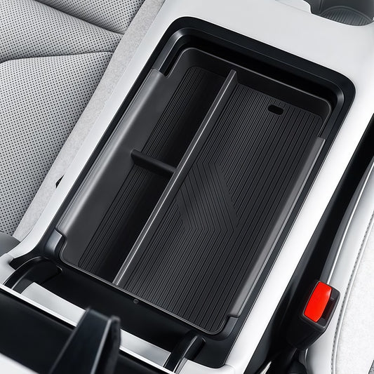 Armrest storage box for XPENG P7