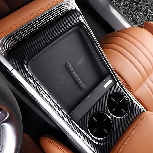 Carbon Fibre Center Console Wrap for XPENG G9