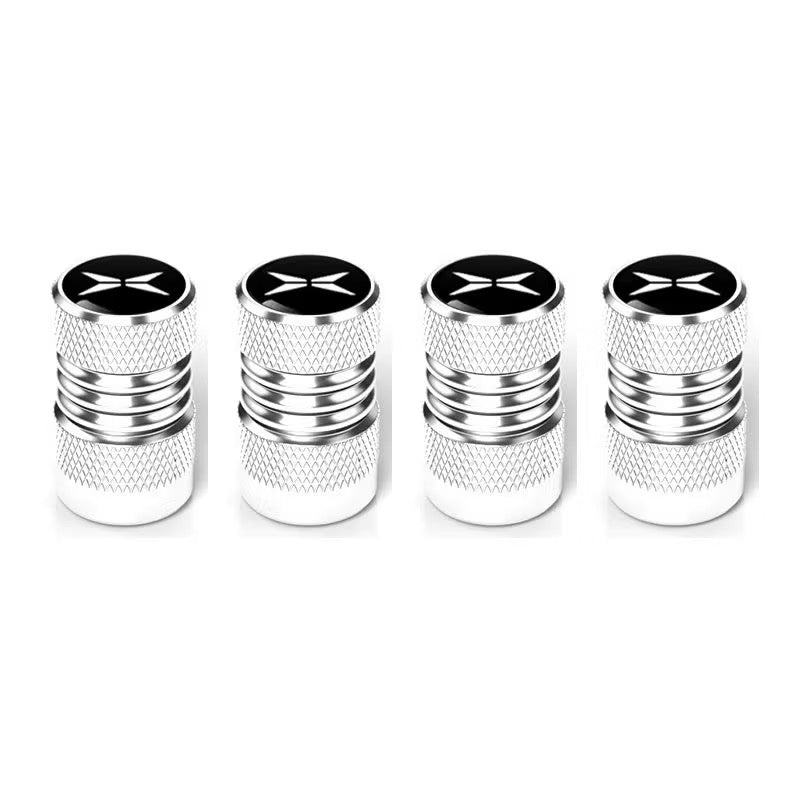 Aluminum Car Wheel Tire Valve Cap Covers for XPENG (4 Pcs)