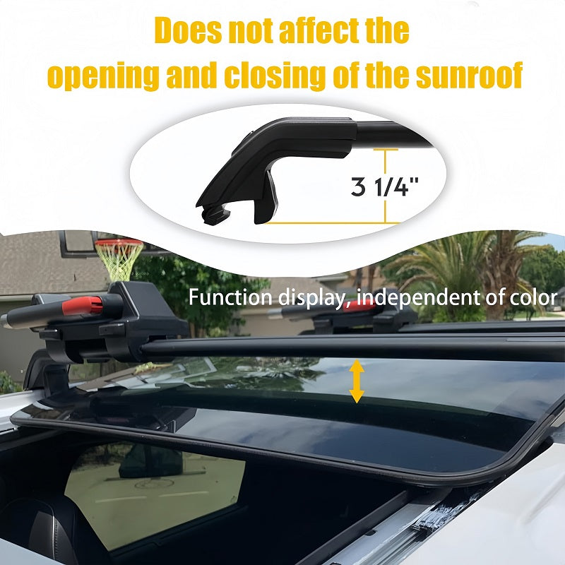 Car Top Luggage Rack Crossbar for XPENG G6 (Two Sticks)