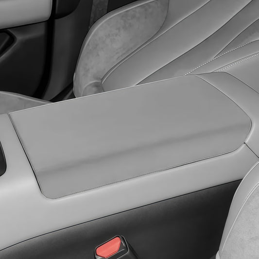 Central Armrest Box Cover - Premium Nappa Leather Protective Cover for XPENG P7+