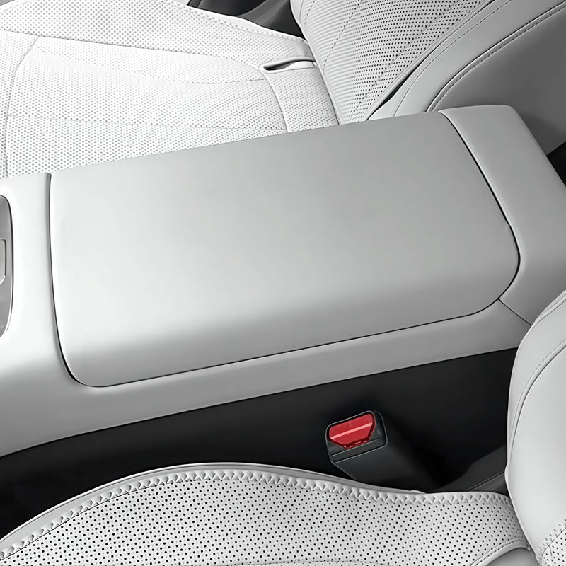 Central Armrest Box Cover - Premium Nappa Leather Protective Cover for XPENG P7+