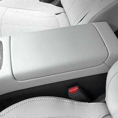 Central Armrest Box Cover - Premium Nappa Leather Protective Cover for XPENG P7+
