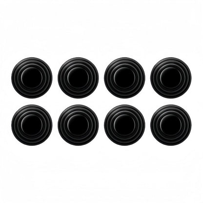 Door Lock Buckle Prot Cover with Anti-vibration Pad for XPENG