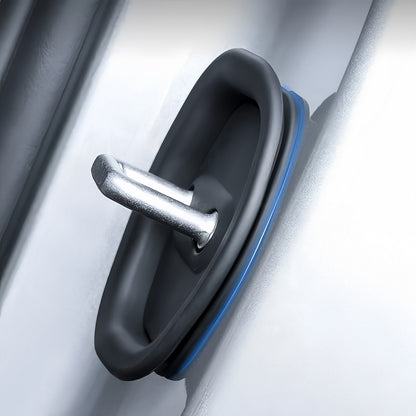 Door Lock Buckle Prot Cover with Anti-vibration Pad for XPENG