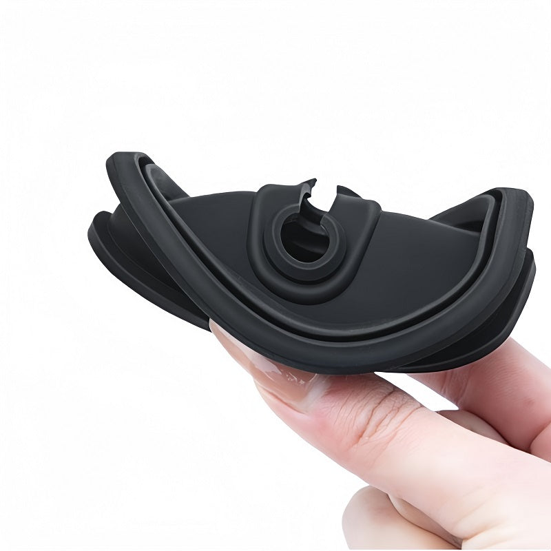 Door Lock Buckle Prot Cover with Anti-vibration Pad for XPENG