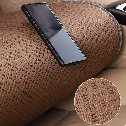 Linen Car Seat Cushion for XPENG (7-seater full set)