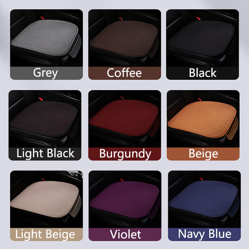 Linen Car Seat Cushion for XPENG (7-seater full set)