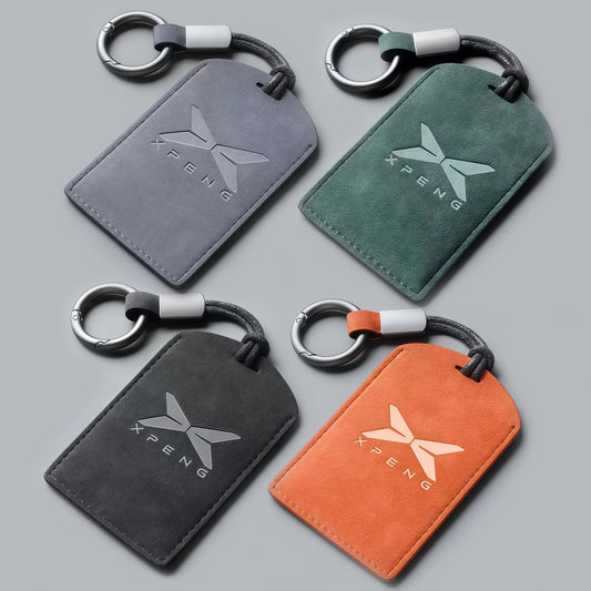 Premium Suede Key Card Holder for XPENG