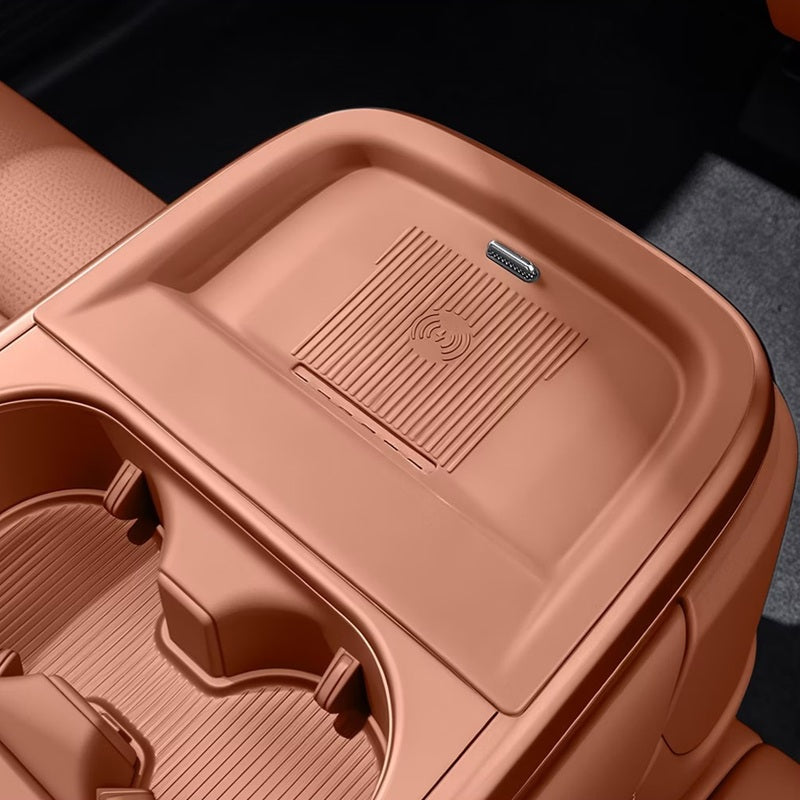 Second-row Wireless Charging Silicone Mat for XPENG G9L