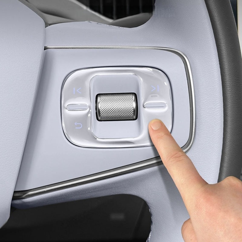 Steering Wheel Button Covers for XPENG (2 Pcs)