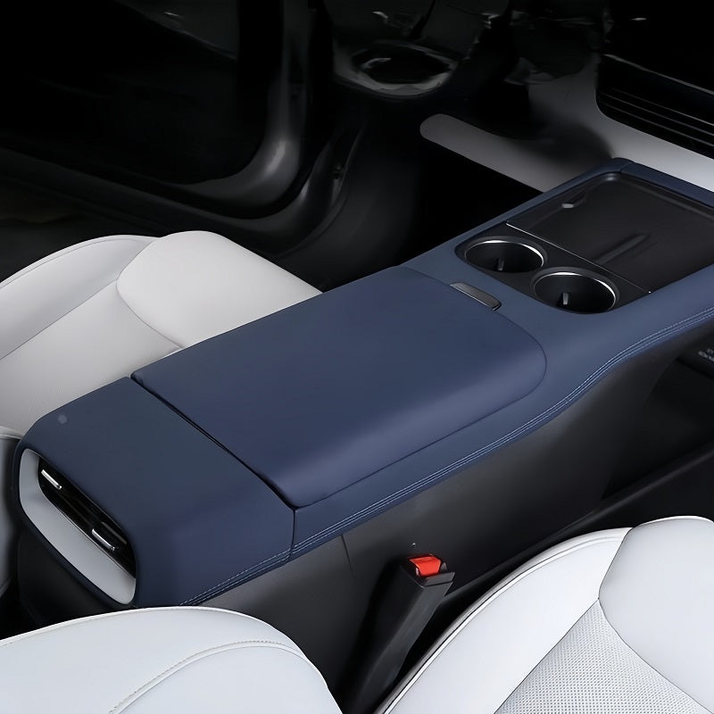 XPENG G6 Central Armrest Box Cover - Premium Nappa Leather Protective Cover