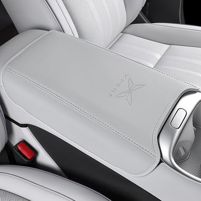 Premium Nappa Leather Armrest Box Cover for XPENG L03