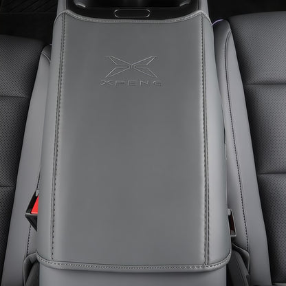 Premium Nappa Leather Armrest Box Cover for XPENG L03
