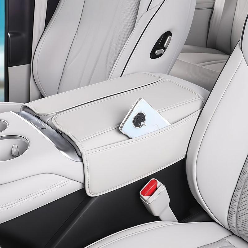 XPENG X9 Central Armrest Box Cover - Premium Nappa Leather Protective Cover