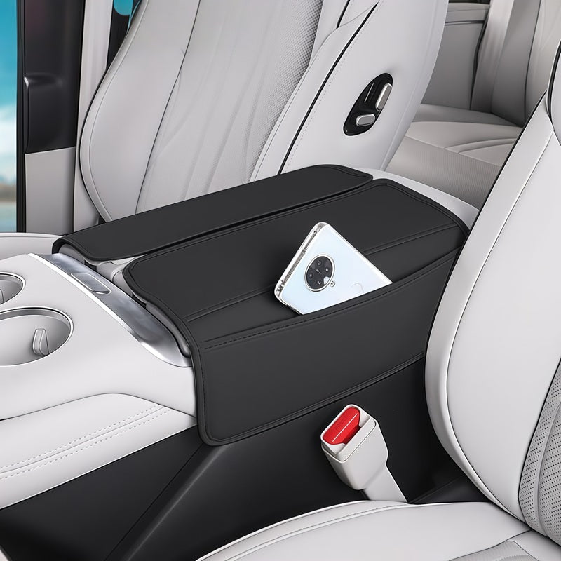XPENG X9 Central Armrest Box Cover - Premium Nappa Leather Protective Cover