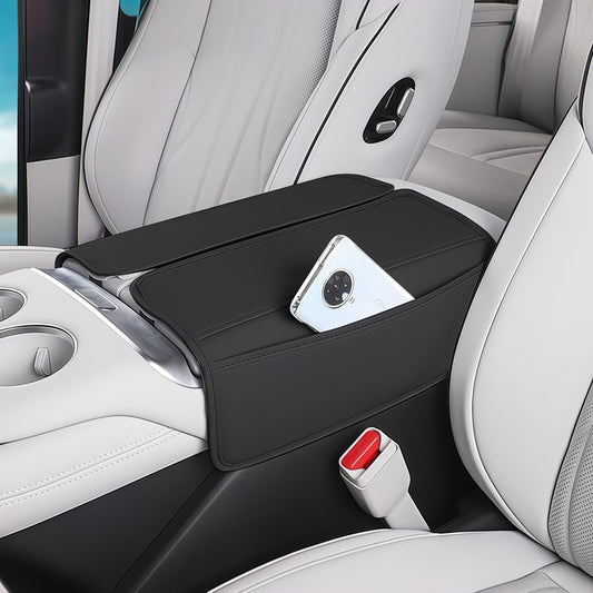 XPENG X9 Central Armrest Box Cover - Premium Nappa Leather Protective Cover