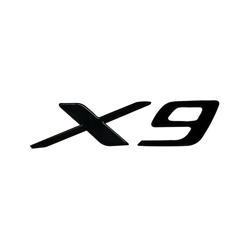XPENG Rear Bumper Glossy Black Badges LOGO