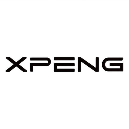 XPENG Rear Bumper Glossy Black Badges LOGO
