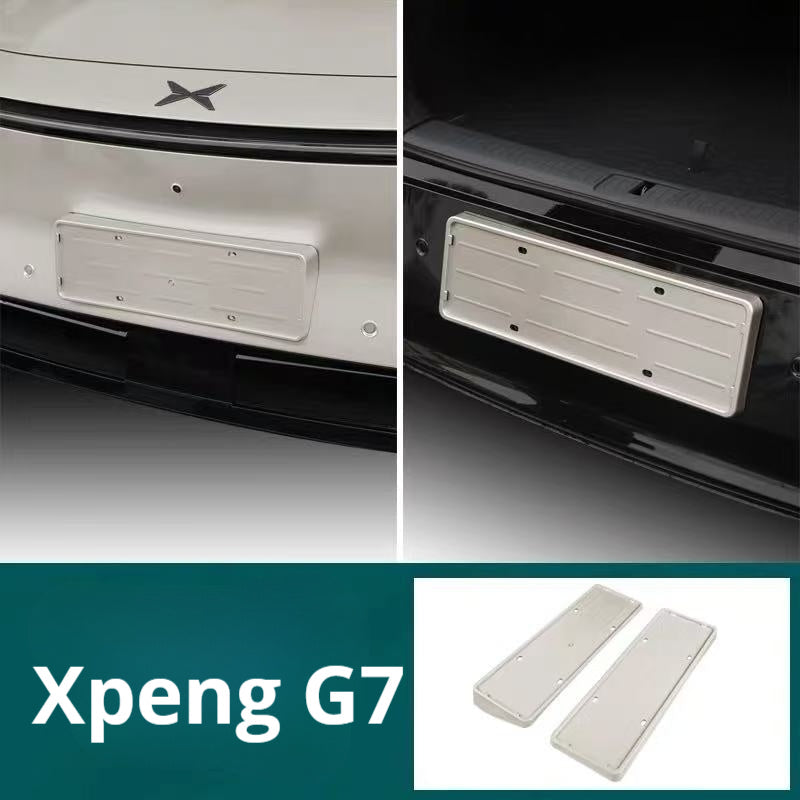 Xpeng G7 License plate frame ( 2 Pcs )