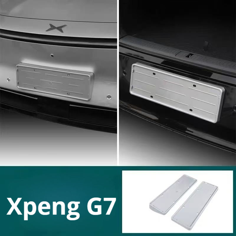 Xpeng G7 License plate frame ( 2 Pcs )